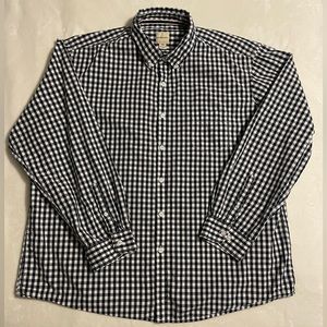 G.H.Bass & Co. Men’s Long Sleeve Button Down Shirt, Size XXL